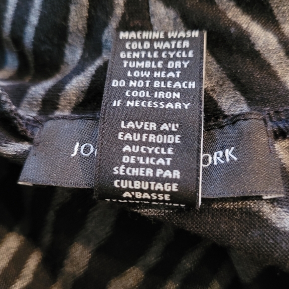 JONES NEW YORK Long Sleeve Animal Print Shug, Size Large - Picture 8 of 10